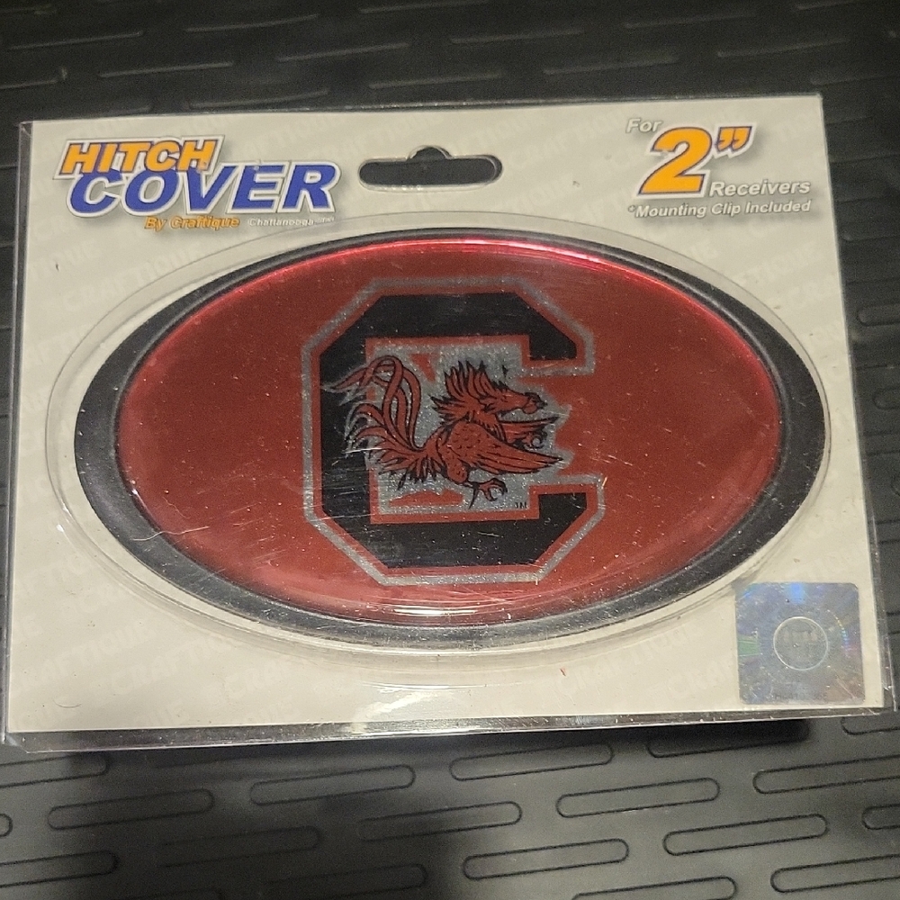 Hitch Cover for 2" Receivers - USC Gamecocks